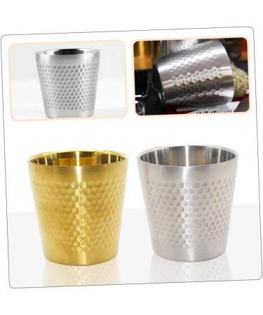 Buy Frcolor Wooden Beer Cup & Shaving Container | Men's Razor Brush & Stainless Steel Mug | 7.1x7cm - International Shipping Available - Buy Online on GoSupps.com