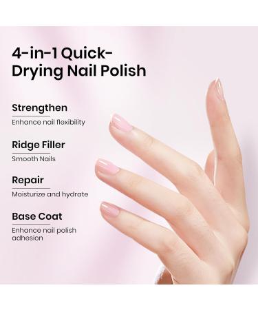 SUPWEE Nail Salon Nail hardener treatment for weak and brittle nails nail strengthening growth activator strengthening groove filler base coat repair nail care 16 ml - Buy Online on GoSupps.com