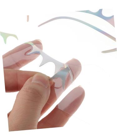 Healeved 6pcs Iridescent Eyeliner Eye Liner Eye Shadow Stickers Face Decals Eyeshadow Transfer Glue - Buy Online on GoSupps.com