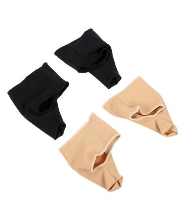 NOLITOY 2 Pairs Cover Bunions Treatment Bunion Brace Foot Straightener Big Adjuster Sandals for Bunions Hallux Limitus Protective Cover Separator Eversion Orthotics 10.5X7.5cm Assorted Color
