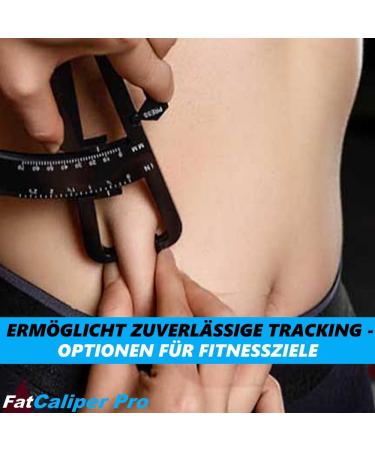 FatCaliper Pro: Accurate Body Fat Measuring Device & Online Calculator | Fat Caliper Fat Meter Body Fat Measurement Tool - Buy Online on GoSupps.com