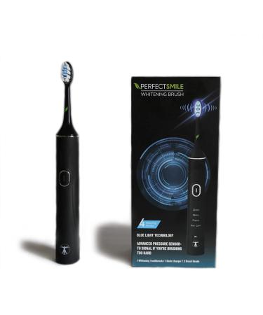 CRI Naturals Perfect Smile Whitening Electric Toothbrush  Gets Teeth 3 Shades Whiter in 7 Days  Clinically Tested & Dentist Approved  LED Technology with 4 Brushing Modes