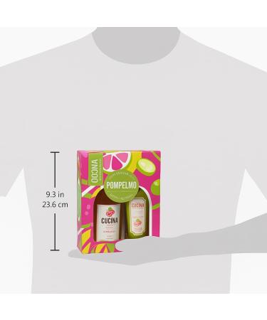Cucina Fruits & Passion Pompelmo Hand Care Duo Gift Set (Soap 6.7 fl oz and Butter 2.0 fl oz) Grapefruit Scent Made in Canada - Buy Online on GoSupps.com