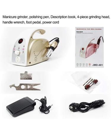 Electric Manicure Kit Electric Nail File Pedicure Tools Manicure Grinder for Acrylic Gel Nails Home Nail Buffer Manicure Pedicure Polishing Tools Blue - Buy Online on GoSupps.com