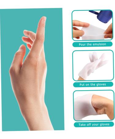 minkissy 2 Pairs Moisturizing Gloves Hands Peeling Mask Moisturizing Gel Gloves Sun Protection Gloves for Women Hand Moisturizer Gloves Cosmetics Gloves - Women's White Hand Cream Soft Sebs - Buy Online on GoSupps.com