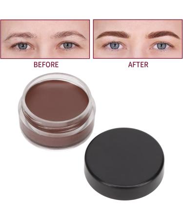 TITADONG Multifunctional Eyebrow Cream Brown Long Lasting Eyebrow Cream with Angled Brush Waterproof Sweatproof Eyebrow Makeup Gel Used to Fill and Tighten Eyebrows Dark Brown - Buy Online on GoSupps.com