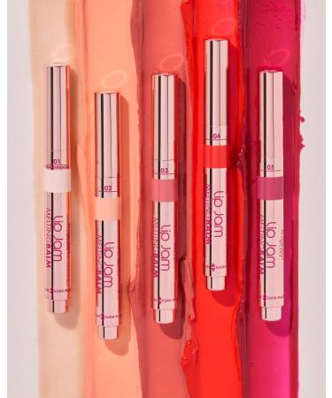  DEBORAH Deborah Milano Lip Jam Melting Balm Coloured and Shiny Lip Balm Soft and Sanded Lips 02 Pink - Buy Online on GoSupps.com