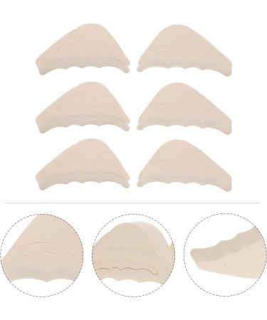 Buy Healifty 6 Pairs Silicone Toe Plug Insoles - Metatarsal Foot Pads for Men & Women | Half Size Padded Comfort | High Elastic Sponge Inserts - Buy Online on GoSupps.com