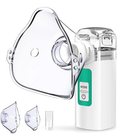 Portable Mesh Nebulizer Machine for Kids & Adults - 2 Modes Handheld Cool Mist for Travel, Office & Home Use - Buy Online on GoSupps.com