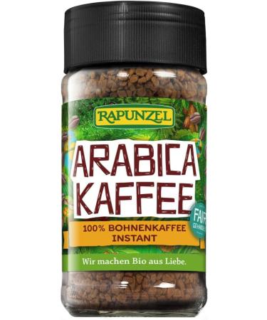 Rapunzel Organic Instant Coffee Arabica (6 x 100g) - Buy Online on GoSupps.com