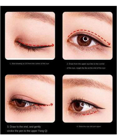 Lbaby Ink Black Liquid Eyeliner Pen - Waterproof, Smudge-Proof, Long-Lasting - Fine Tip Felt Liner for Ultra Precise Application - Buy Online on GoSupps.com