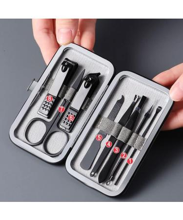 Nail Clipper Set Adult Nail Clipper Set Stainless Steel Manicure Set Personal Care Pedicure Set Beauty Set (8-Piece Set) Nail Clipper Kit (Color : Pink-8-piece Set) - Buy Online on GoSupps.com