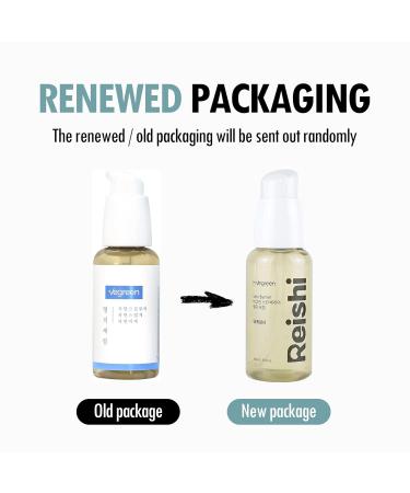 VEGREEN Skin Barrier Reishi Face Serum | Hydrating Korean Moisturizer with Mushroom Extracts & Lactobacillus - Glass Skin Serum for All Skin Types - 1.69 oz - Buy Online on GoSupps.com