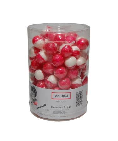 1 box of 100 lollipops K fa fizzy ball lolly 1600g ball lolly fizzy ball