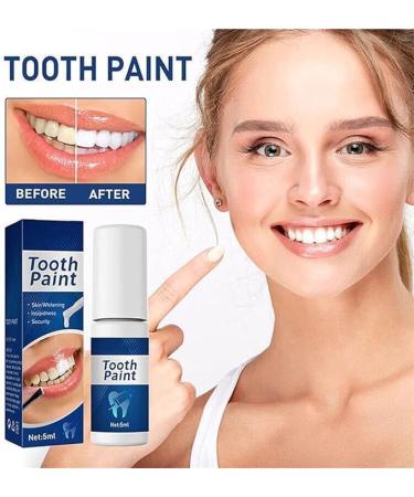 2024 New 1/2/3/4/5Pcs Power Teeth Whitening Gel Paint on Teeth Instant White | Extra Strong White Tooth Whitener for Sensitive Teeth | Instant Strong White Tooth Stain Removal Care for Brighter Smile - 5ml (4pcs Tooth Paint) - Buy Online on GoSupps.com