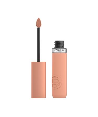 L'Or al Paris Liquid Lipstick Intense Colour Longwear Matte Formula with Hyaluronic Acid Transfer- and Smudge-Resistant Infallible Matte Resistance Shade: 100 Fairytale Ending - Buy Online on GoSupps.com