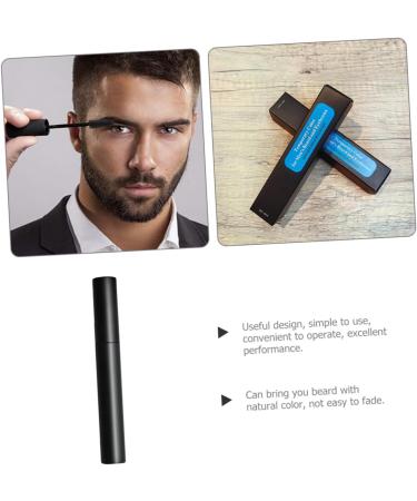 DRESSOOS eyebrow pencil beard eyebrow brush mustache dye for men eyebrow cream man dense dyeing agent 1 count (Pack of 1) Brown - Buy Online on GoSupps.com