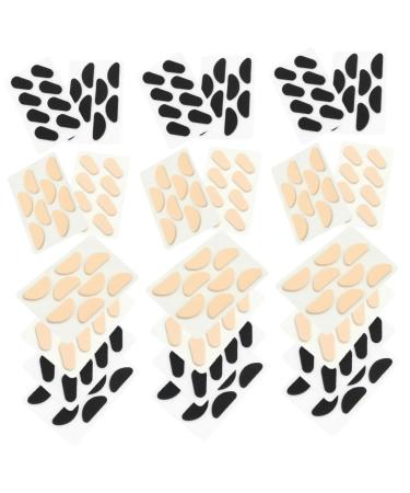 BUIFULSIC 40 Leaves Nose Pads From Sponge Self-adhesive replacement glasses nose pads silicone nose pads anti-nose pads sponge nose replacement nasal cushion nasal protection deliveries skin-friendly