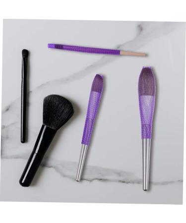 FRCOLOR 450 Pcs Makeup Brushes Pen Guard & Case | Travel Makeup Brush Protector in Purple - Perfect for Makeup Lovers - Buy Online on GoSupps.com