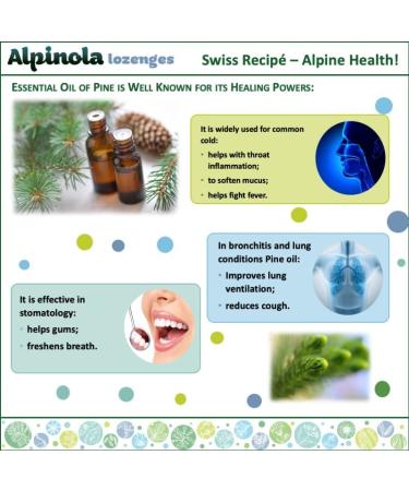 Alpinola Lozenges with Menthol Essential Oils VIT C and Honey 17 Count - Buy Online on GoSupps.com
