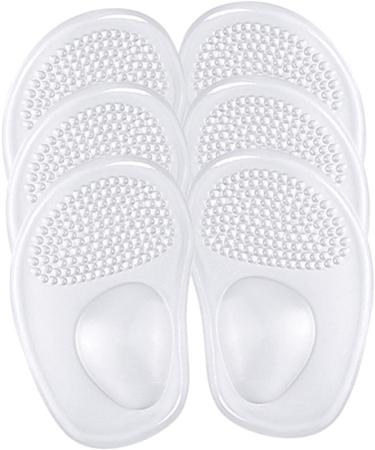 FOMIYES Women's Arch Support Insoles - 12 Pairs Gel Metatarsal Pads & Forefoot Cushions for Ultimate Foot Comfort - Buy Online on GoSupps.com