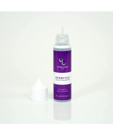 EverFree Tape-In Remover - Salon Quality Hair Extension Remover for Professionals - Oil-Free Alcohol-Based Formula - 2 oz Spill-Proof Bottle - Buy Online on GoSupps.com
