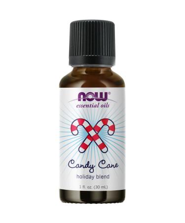 Now Foods Essential Oils Candy Cane Holiday Blend 1 fl oz (30 ml)