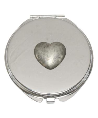 Love Heart Compact Mirror Handbag Gift With Free Engraving 408