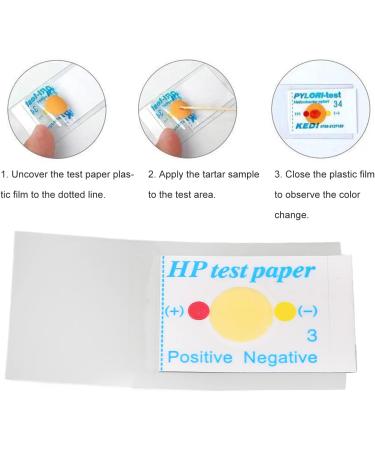 10-Piece Helicobacter Pylori Test Kit - Portable Home Self-Test for Bad Breath & Tartar Sampling - Buy Online on GoSupps.com