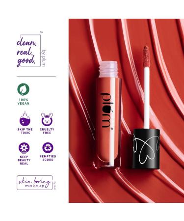 Plum Matte In Heaven Liquid Lipstick - Non-Drying Smudge-Proof 100% Vegan & Cruelty Free | Cocoa Mocha-130 - Shop Internationally - Buy Online on GoSupps.com