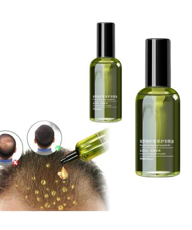 Olive Oil Scalp Repair Essential Oil Oil Hair Growth Oils Olive Oil for Hair for Dry Damaged Hair and Growth Thin Hair Hair Care Products Suitable for Women and Men (2pcs)