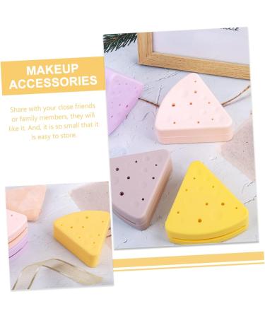 CAXUSD Silicone Beauty Powder Puff Storage Tool Makeup Accessories Cosmetic Sponge Storage Holder Cosmetic Sponge Container Pink Lampshade Sponge Cover Make up Silica Gel Travel - Buy Online on GoSupps.com