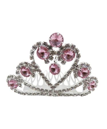 FRCOLOR Crown Hair Comb Dinner Hair Accessories Rhinestone Headpiece Crystal Headpiece Hair Comb Crown Accessories Child Crown Comb Kid Hair Accessories