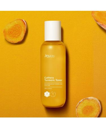 Cuthera Turmeric Essence Korean Toner 5.07 Fl Oz | Vegan Anti-Aging Hydrating Skincare with Jeju Natural Ingredients | Skin Smoothing Moisturizer - Buy Online on GoSupps.com