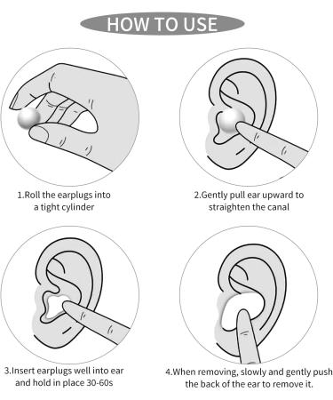 24PCS Silicone Ear Plugs - Reusable Waterproof Noise Cancelling Earplugs for Sleeping Swimming Concerts | 32dB Protection - Travel Must-Have - Buy Online on GoSupps.com