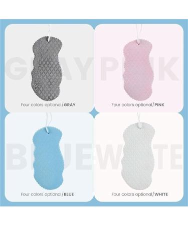 MLSMILE Homezo Exfoliating Sponge - Super Soft Magic Bath Sponge for Shower Exfoliation - Dead Skin Remover for Women and Men - Grey - Buy Online on GoSupps.com