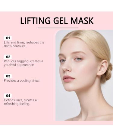 Masque Visage V Liftant R Utilisable Masque Gaine Visage Anti Double Menton Masque Lifting Visage Double Menton Masque Visage V Line Effet Lifting liminer L'affaissement De La Peau (2PC) - Buy Online on GoSupps.com