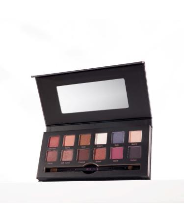 Mally Beauty Nude Attitude Eyeshadow Palette with Double-Ended Brush