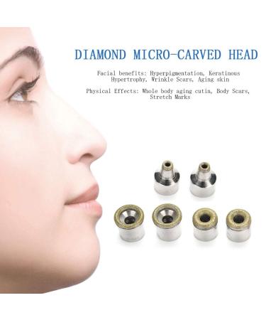 Diamond Tips Filter Set for Microdermabrasion Devices - Professional Skin Care Kit Replacement for Facial Peeling & Exfoliation - Buy Online on GoSupps.com