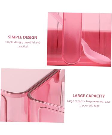 Zerodeko 1 Set Spice Jar Spices Condiment Jars Ceramic Space Kitchen Seasoning Jar Clamshell Container Square 24.3X9.4X9CM Pink - Buy Online on GoSupps.com
