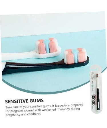 Healvian 4-Piece Paternity Month Manual Toothbrush Set for Sensitive Gums Ideal Oral Care Tools for New Parents & Postpartum Care - Buy Online on GoSupps.com