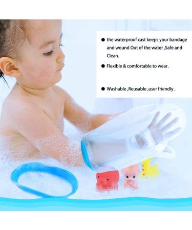 Kids Waterproof Half Arm Cast Cover - Child Arm Cast Protector for Shower - Buy Online on GoSupps.com