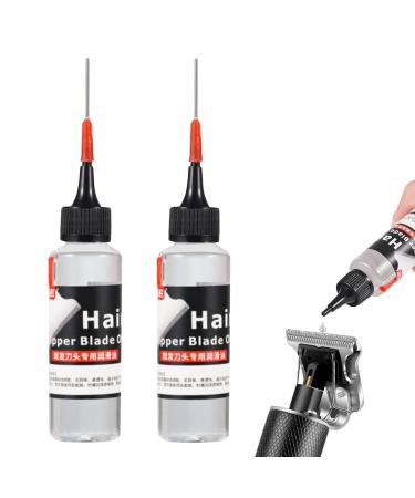 Clipper Oil Hair Clipper Oil for Hair Trimmers Hair Clippers Shaver Trimmers Hairdressing & Beard Trimmer Clippers Oil Lubricating Oils Care for Your Hair Trimmer 60ml X 2pcs