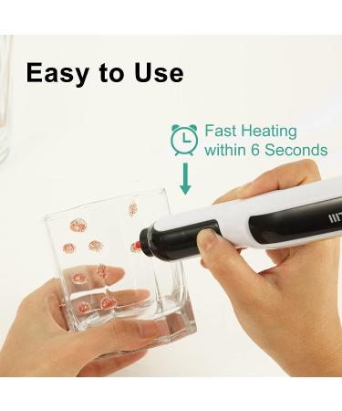 IIITHREE Hot Glue Gun Kit with 6 Sticks - Perfect for Crafts, School, DIY, Arts, and Quick Repairs - Buy Online on GoSupps.com