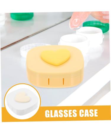 Buy Solustrie Contact Lens Case & Make-Up Mirror | Soft Container for Colored Lenses | Perfect for Travel - Buy Online on GoSupps.com