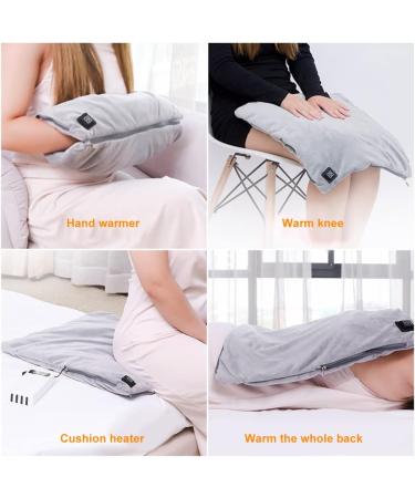 WOOAUTO Electric Heating Pillows | 3 Heat Levels for Comfort | Handwarm Heating & Lordosis Support | Winter Pocket Warmer for Indoor & Outdoor - Buy Online on GoSupps.com