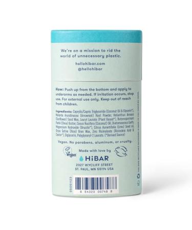 HiBAR Sensitive Deodorant with Sea Moss & Aloe - Gentle on Skin Neutralizes Odor Absorbs Moisture Smooth Application Long-Lasting Protection Aluminum & Paraben Free Sea Moss + Aloe - Buy Online on GoSupps.com