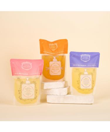 Buy Panier des Sens Marseille Lavender Liquid Soap Refill Bag - 2x500ml Made in France | International Shipping - Buy Online on GoSupps.com