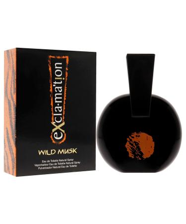 Coty Exclamation Wild Musk EDT Spray Women 3.4 oz - Buy Online on GoSupps.com