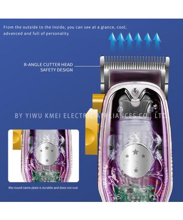 Professional Hair Clippers Cordless & Corded - Adjustable Barber Shop Trimmer with 6 Combs - Powerful Electric Hair Cutting Tool - Buy Online on GoSupps.com